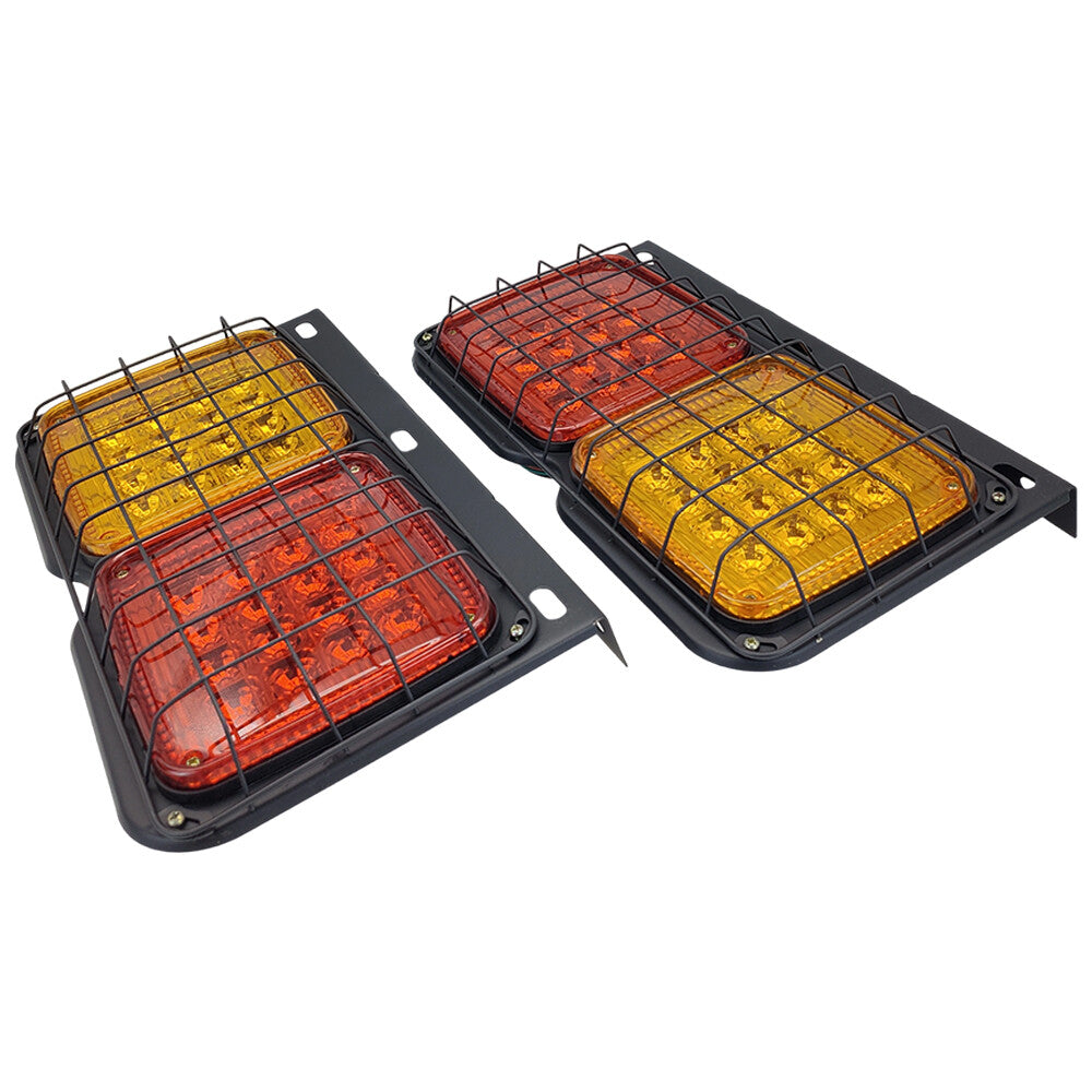 2Pcs Tail Light For Nissan UD Truck Tail Lamp 1995-2013 LH +RH Waterproof 24V US