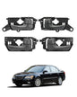 4Pcs Interior Door Handle Set Driver Passenger Side For 2008-2010 Hyundai Sonata