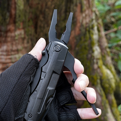 18-in-1 Multi Tool Knife Folding Pocket Pliers Outdoor Survival Tool w/ Sheath