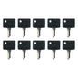 (10) Ignition Key For Crown Forklift Walkie Wave PE3000 - 107151-001, 089216-001