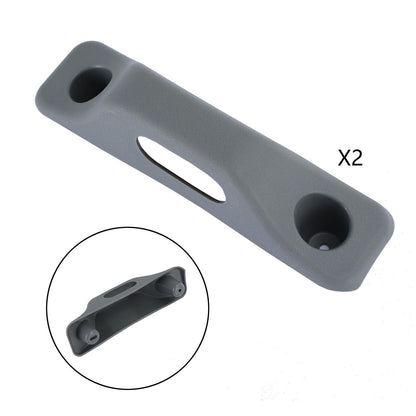 1 Pair Gray inner Trim Cover Upper Door Striker Head Liner For Ford F150 2004-08
