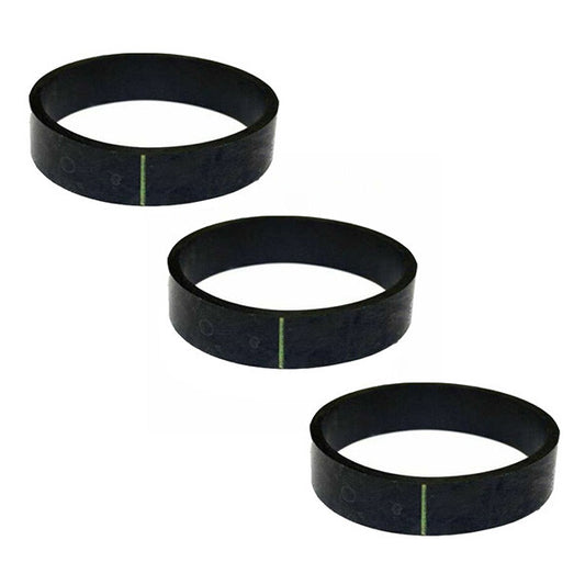 Solid Spare Kirby Ribbed Vacuum Cleaner Belts - 3-PACK
