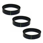 Solid Spare Kirby Ribbed Vacuum Cleaner Belts - 3-PACK
