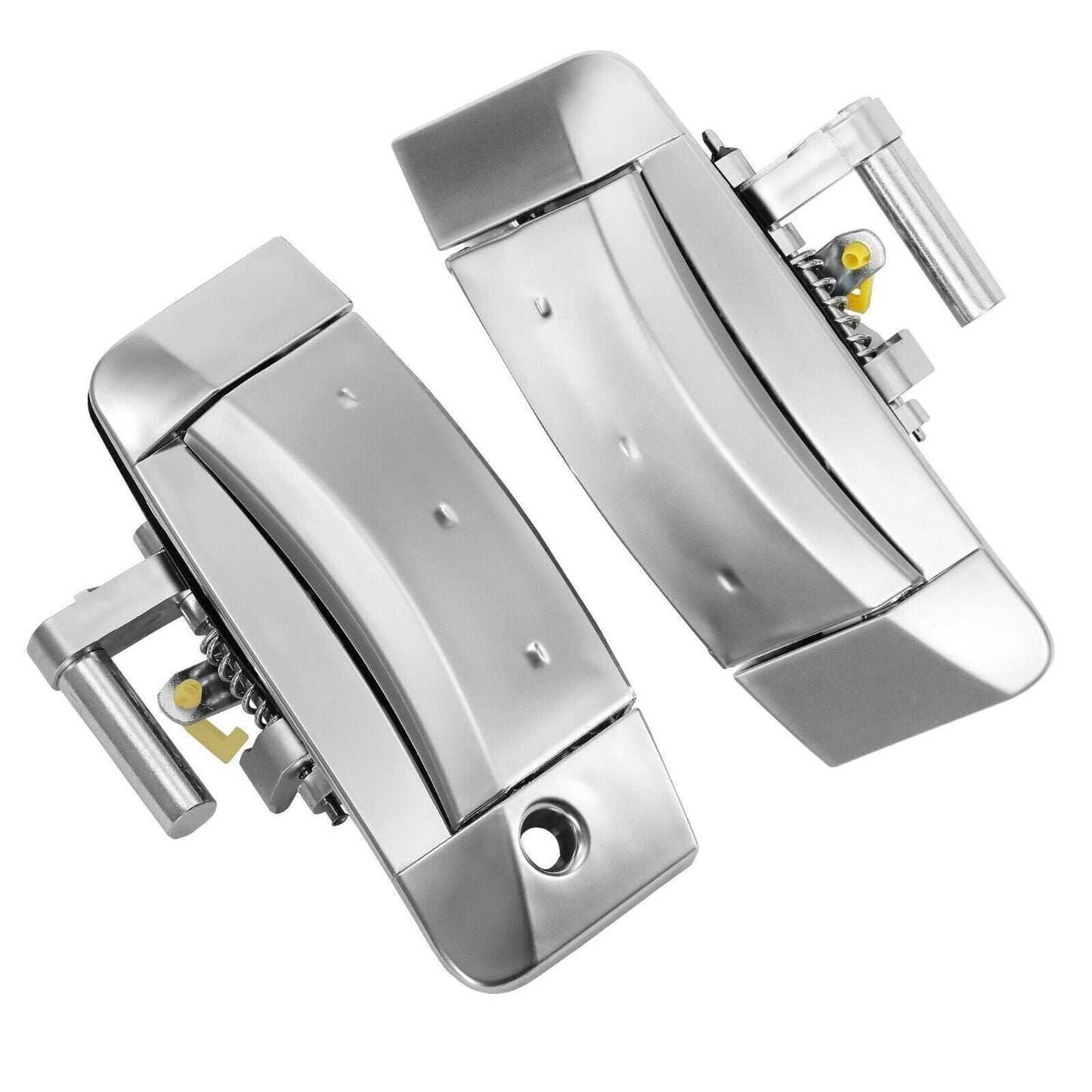 Exterior Door Handle Driver & Passenger Side Silver for 2003-2009 Nissan 350Z
