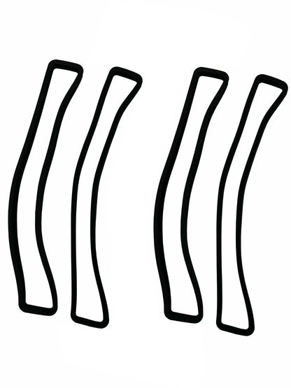 Solid Spare (4) Foodsaver 176870000000 Replacement Gaskets For FM2000 FM3900 VS2110
