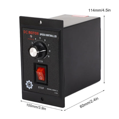 500W DC Motor Speed Controller AC 110V to DC 90V Forward Reversible Regulator