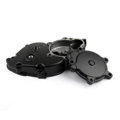 Engine Starter Case Crankcase Cover For Kawasaki Ninja ZX10R 2006-10 Black