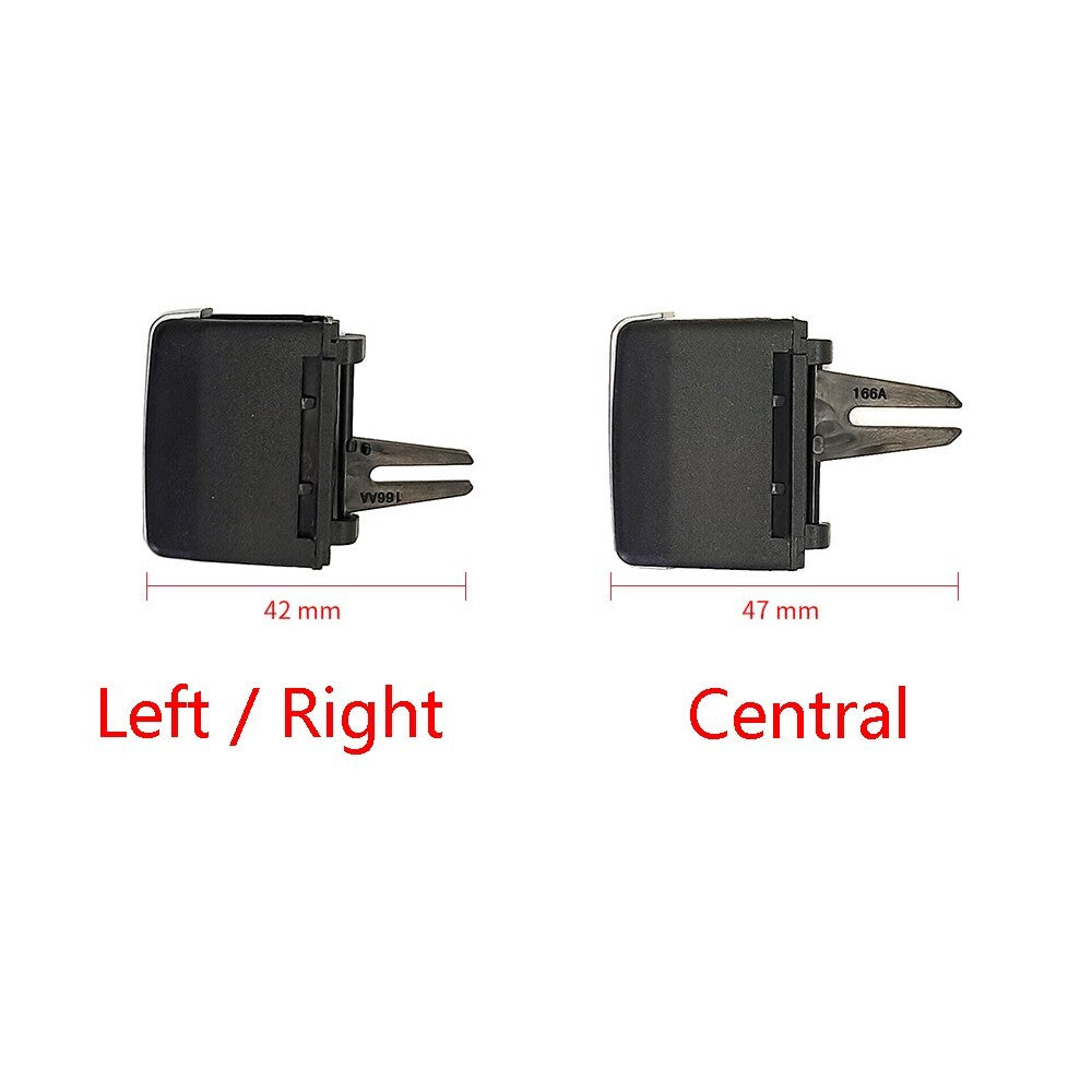 A/C Air Vent Outlet Tab Clip kit For Mercedes-Benz W166 GL350 GL450 ML350 US