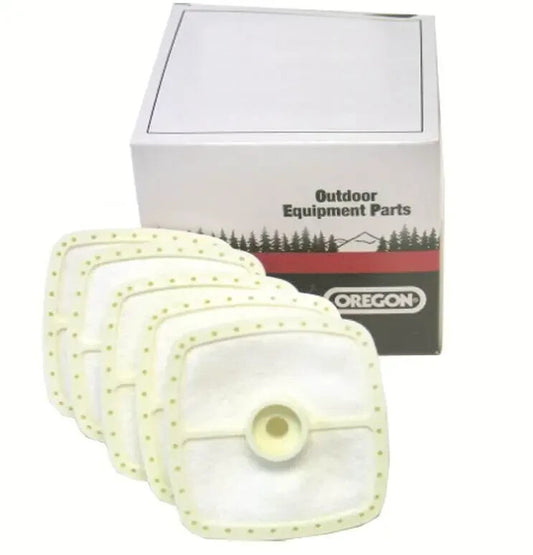 Solid Spare 5 PACK - Oregon 30-830 Shop Pack Paper Air Filter Replaces Echo