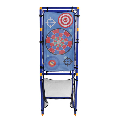 5In1 Multi Toss Game Set Play Football,Baseball,Basketball,Rugby And Fly Ball