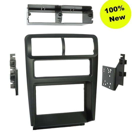 Solid Spare #95-5703B / DOUBLE DIN CAR RADIO DASH BEZEL KIT FOR FORD MUSTANG 1994-2002 *NEW*