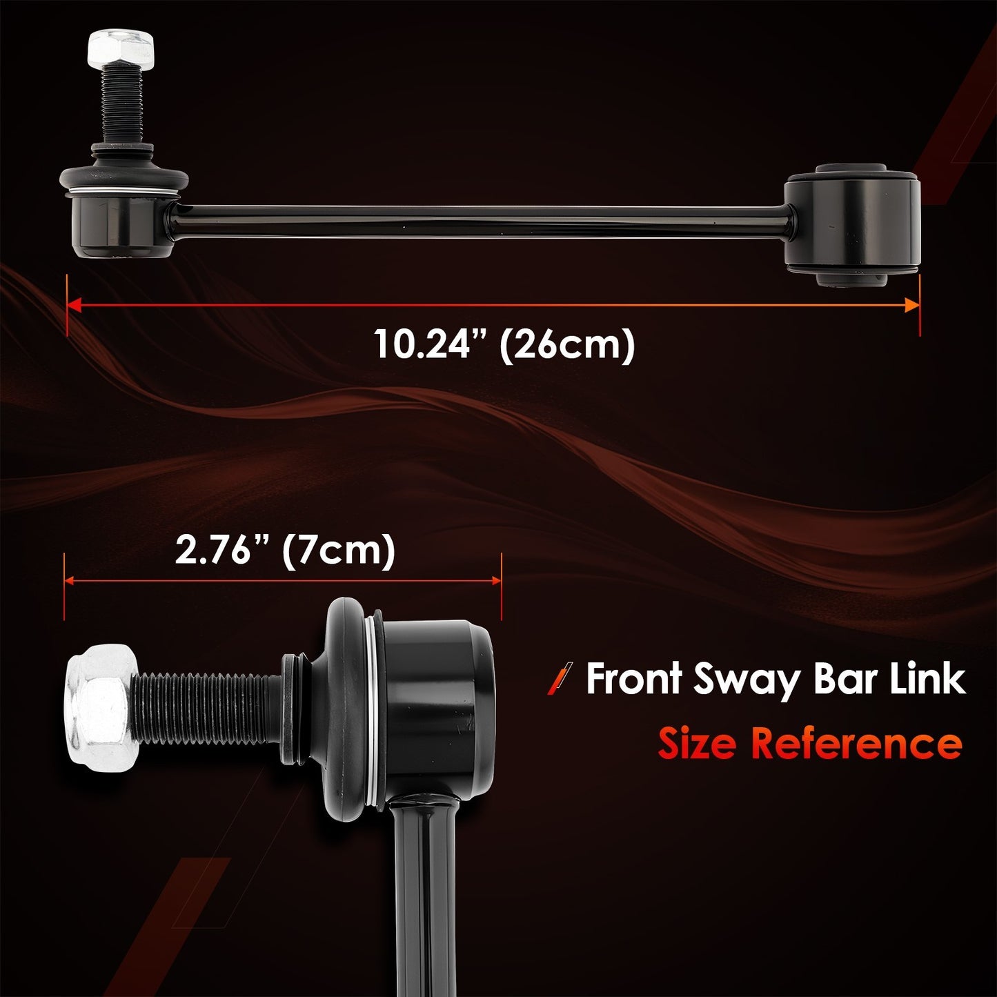 2X Rear Sway Bar Stabilizer End Links Kit For 2000-20 Chevy GMC Cadillac Hummer