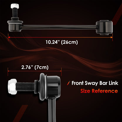 2X Rear Sway Bar Stabilizer End Links Kit For 2000-20 Chevy GMC Cadillac Hummer
