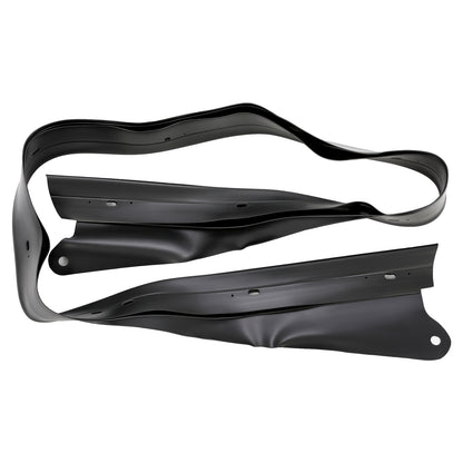 Solid Spare Fit Mazda Miata 1990-2005 Convertible Soft Top Replacement Rain Rail w/ Hardware