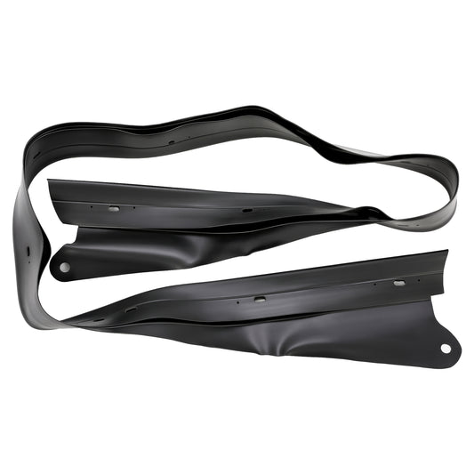 Solid Spare Fit Mazda Miata 1990-2005 Convertible Soft Top Replacement Rain Rail w/ Hardware