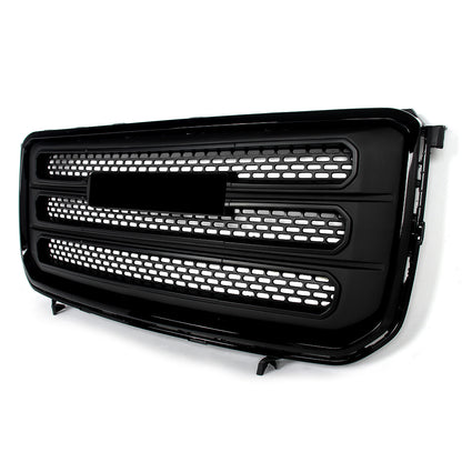 Gloss+Matte Black Front Bumper Grill Grille For GMC Acadia 2013-2016 GM1200666