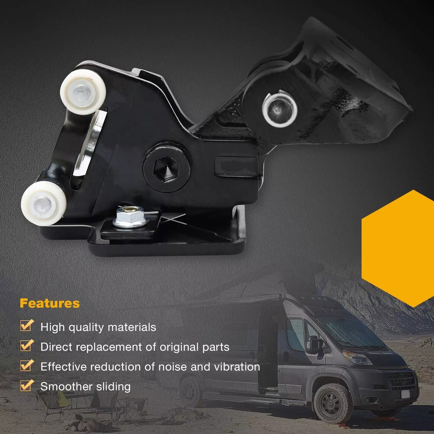 Right Sliding Door Roller Hinge For 2014-2026 Ram Promaster 1500 2500 68271843AA