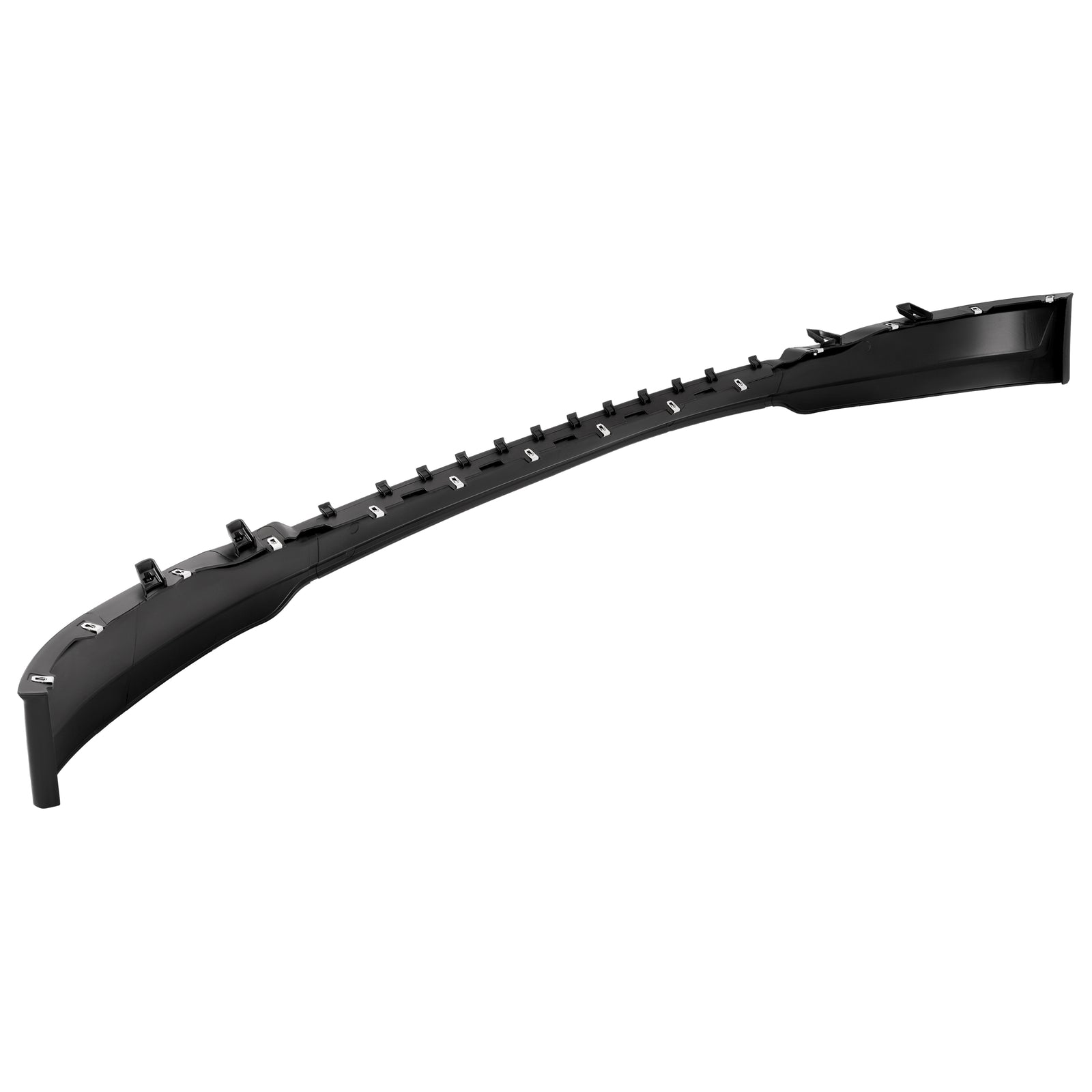 Solid Spare Black Front Bumper Lower Valance Air Deflector For 2014 2015 GMC Sierra 1500