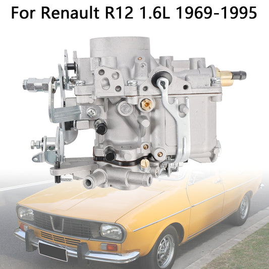Front Carburetor 14186001 For Renault R12 1.6L 1969-1995