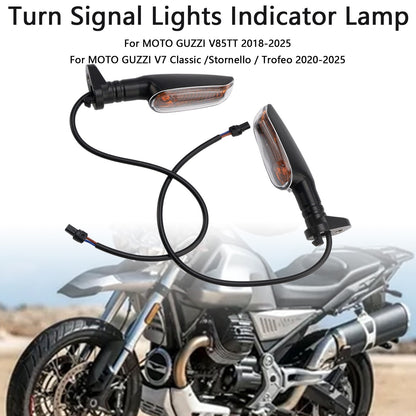 Turn Signal Lights Indicator Lamp For MOTO GUZZI V7 V9 V100 V85TT Stelvio