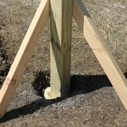 Fast 2K Post Anchor Mix Expanding Foam Concrete Alternative for Post Install (1)