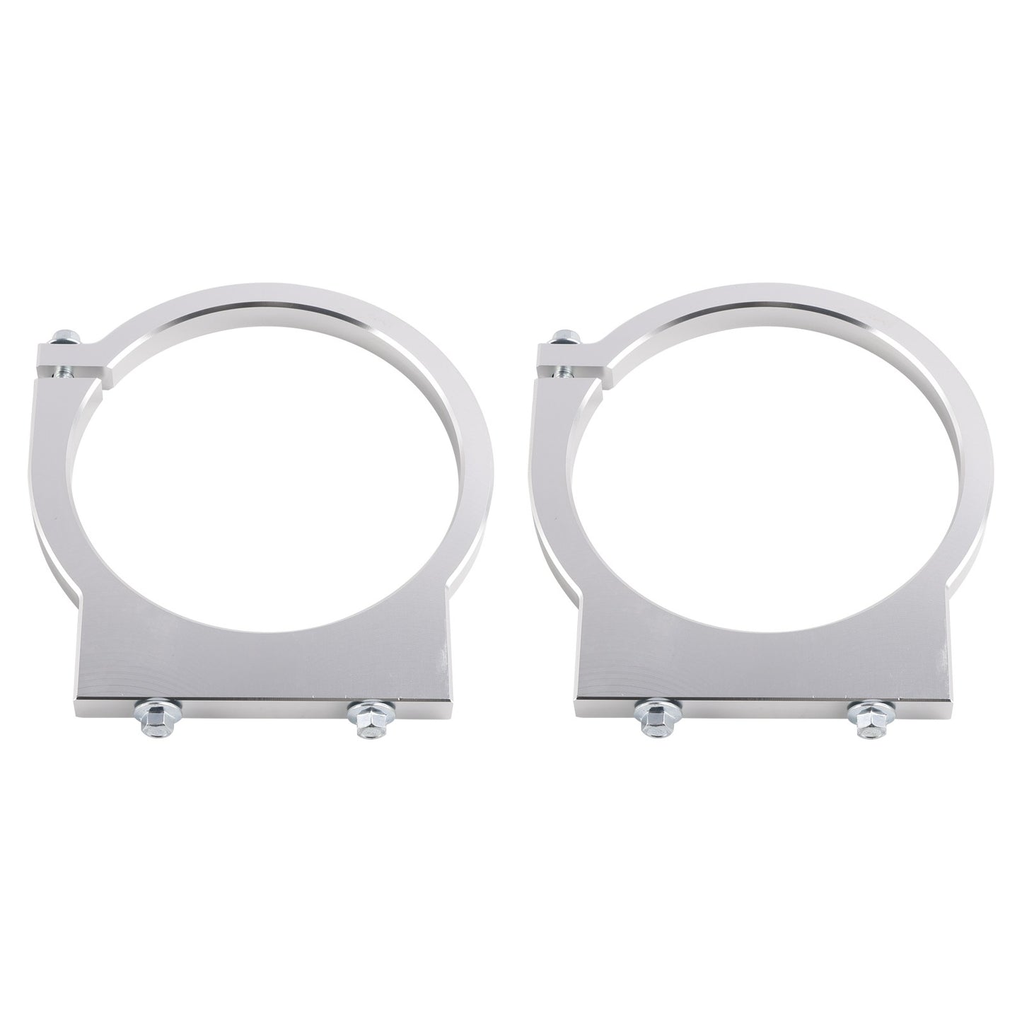 2 Pack 2lb Nitrous Bottle Bracket 2.5 4-3/8" Bottle Diameter Tank Mount