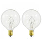 Solid Spare 2 Pack Light Bulb for Large Scentsy Wax Diffusers/Tart Warmers, 25 Watt 130 Volt