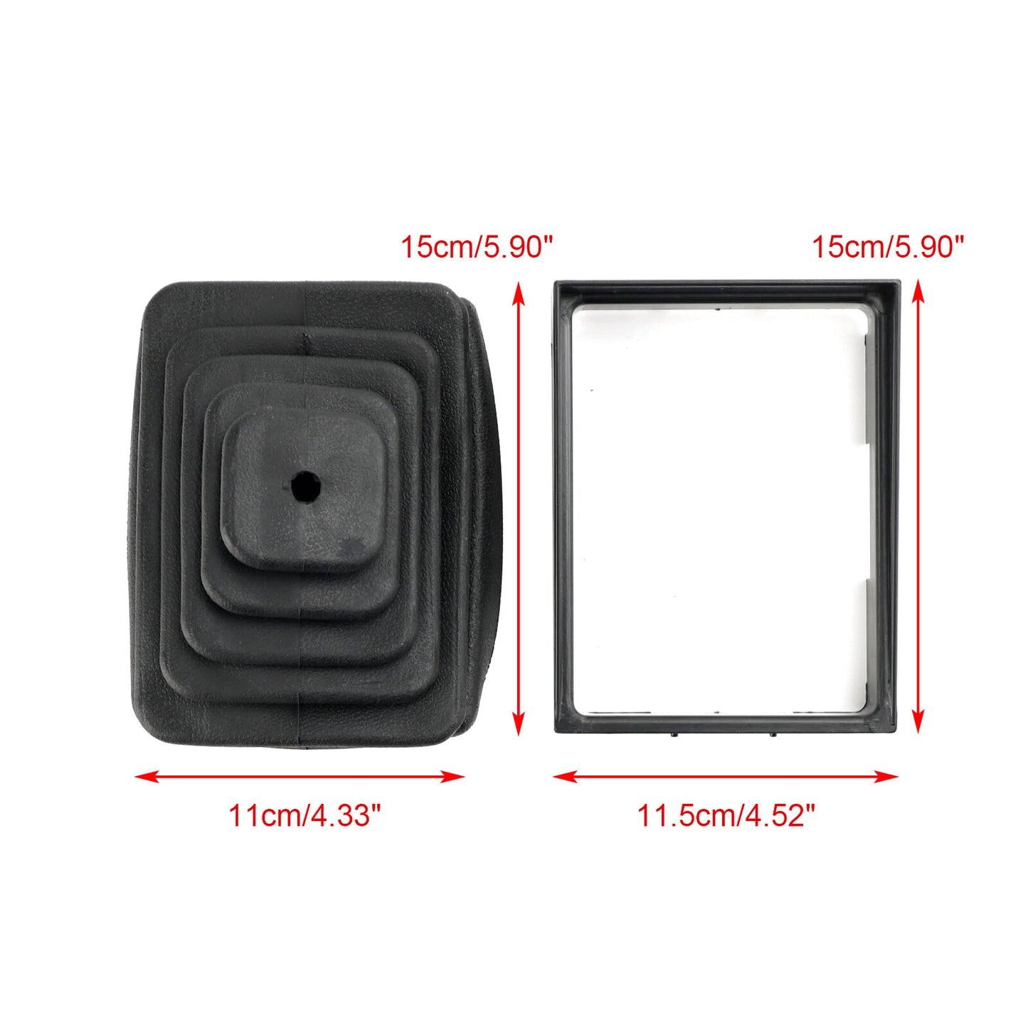 Shifter Boot Retainer Bezel Ring Manual Trans Fit Jeep Wrangler TJ 1997-2004