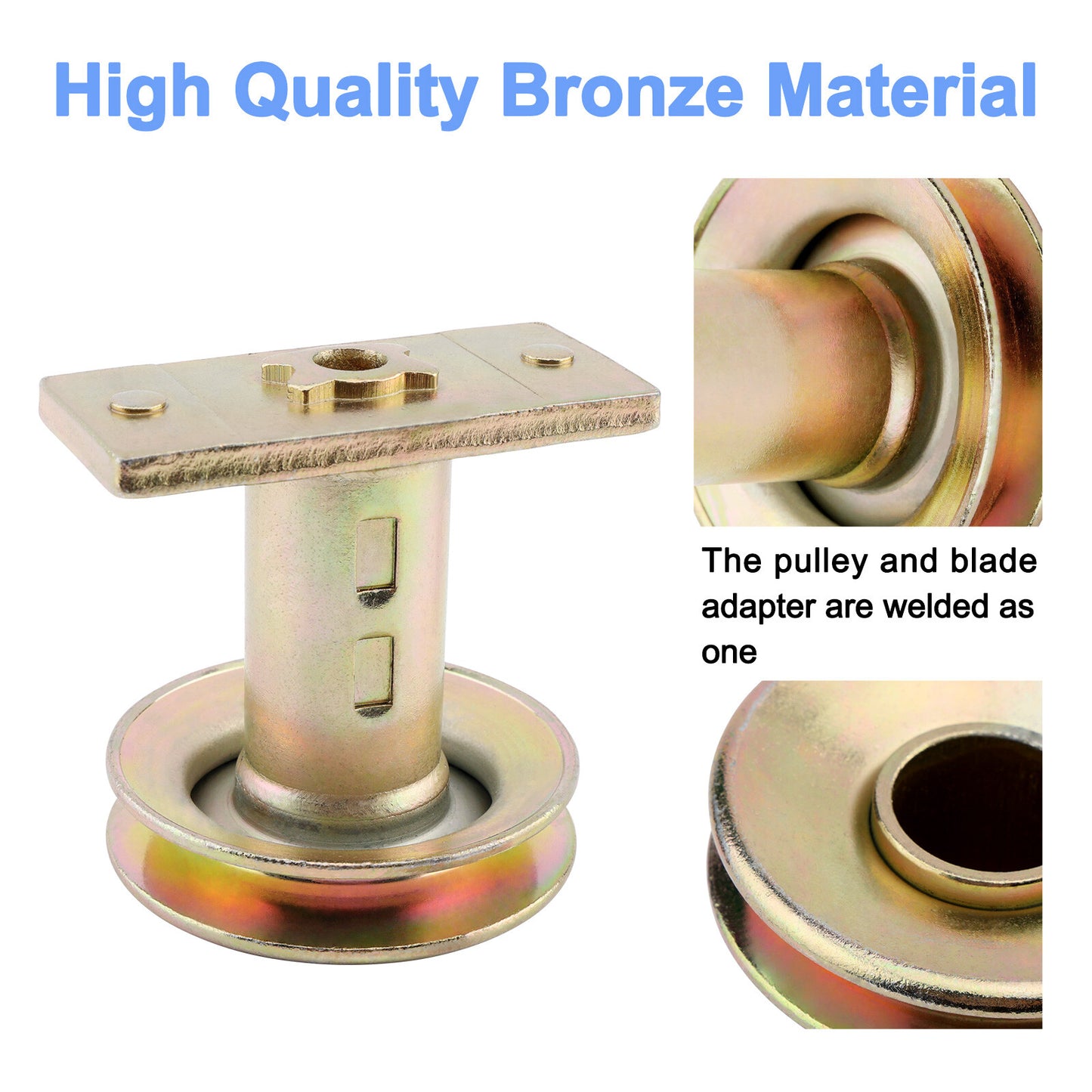 687-02528 Lawn Mower Blade Adapter w/ Pulley For MTD Gold Pro Yard-Man Troy-Bilt