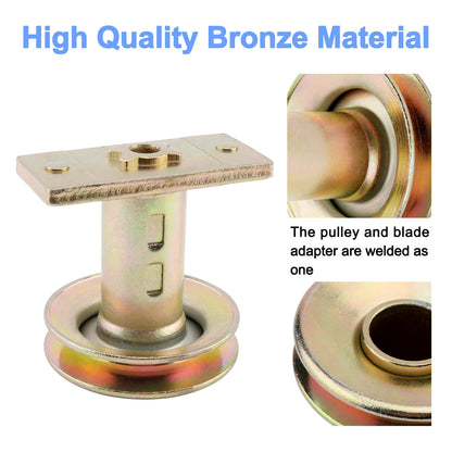 687-02528 Lawn Mower Blade Adapter w/ Pulley For MTD Gold Pro Yard-Man Troy-Bilt