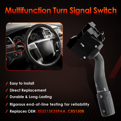 Turn Signal Windshield Wiper Switch For 05-12 Ford Fusion Taurus Lincoln Mercury