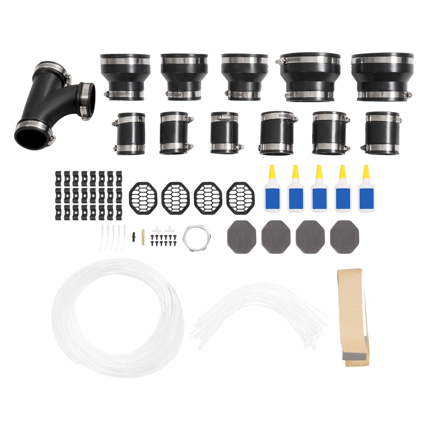 Solid Spare Black Off Road Snorkel Kits For Yamaha Wolverine RMAX2 1000 Sport 2021 2022 2023