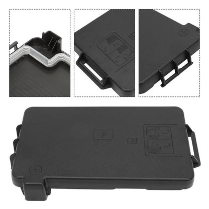 1x Plastic Fuse Box Cover Lid For Dodge For Ram 1500 2500 3500 68053635AB Black