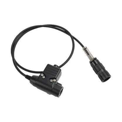6-Pin U94 PTT Key Switch Connector For PRC-152 PRC-148 Radio Handle U329