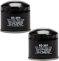 Solid Spare Oregon 83-301 (2 Pack) Oil Filter Replaces Honda John Deere Kubota