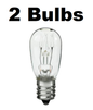 Solid Spare 130V 10W Light Bulb for Sears Kenmore Dryer Replaces 3406124 22002263 2 PACK