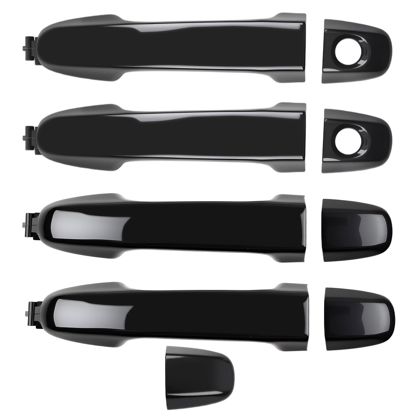 4X Exterior Door Handle Front /Rear Driver Passenger Side Fit 12-17 Toyota Camry