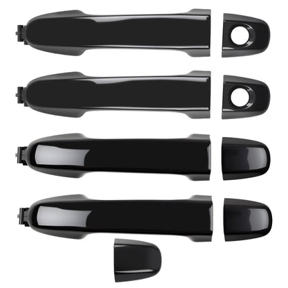 4X Exterior Door Handle Front /Rear Driver Passenger Side Fit 12-17 Toyota Camry