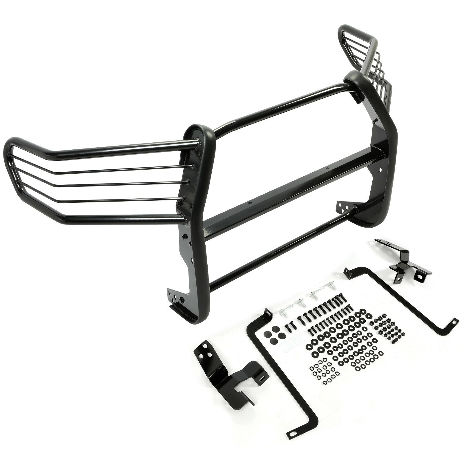 Solid Spare Headlight Grill Grille Front Bumper Brush Guard For Toyota Tacoma 2016-2023