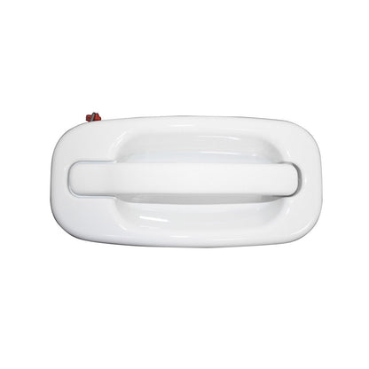 NEW Front Exterior Olympic White Painted Door Handle Set For 1999-2007 Silverado