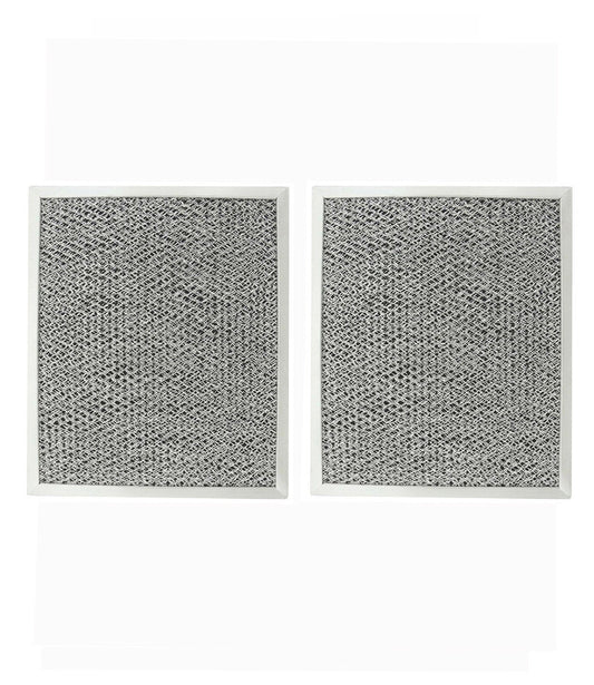 Solid Spare (2) Compatible for GE WB2X8253 WB02X8253 WB2X8406 Range Hood Grease Filter
