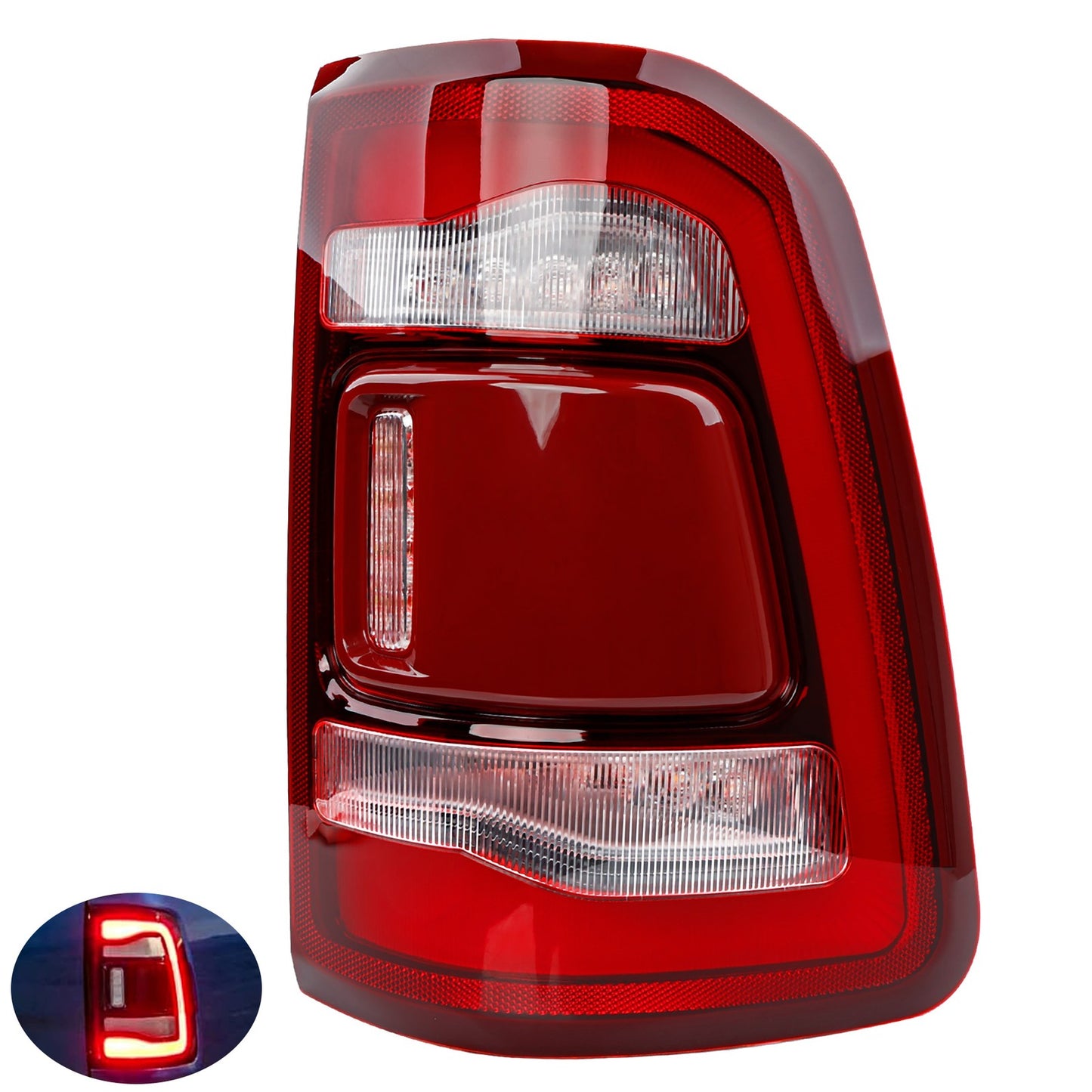 LED Brake Tail Light Lamp Rear Right Passenger Side For 2019-2024 Dodge Ram 1500