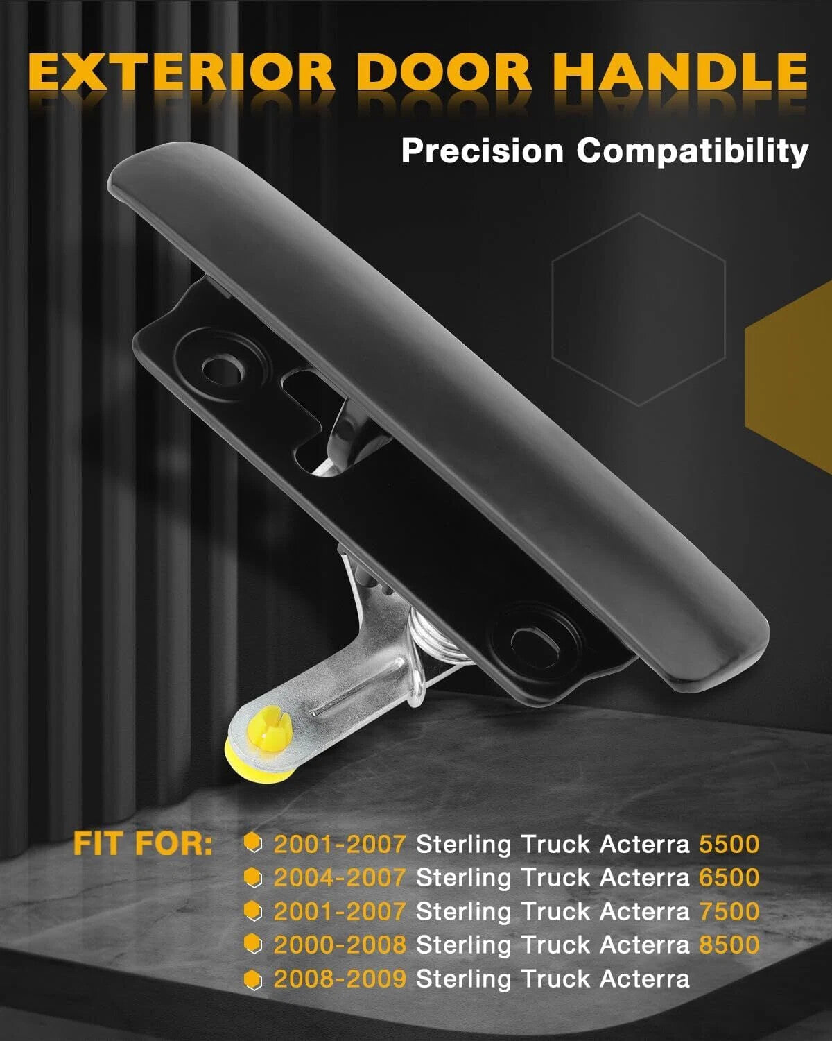 Exterior Door Handle Driver Side Fit 2000-2009 Sterling Truck Acterra 5500 6500