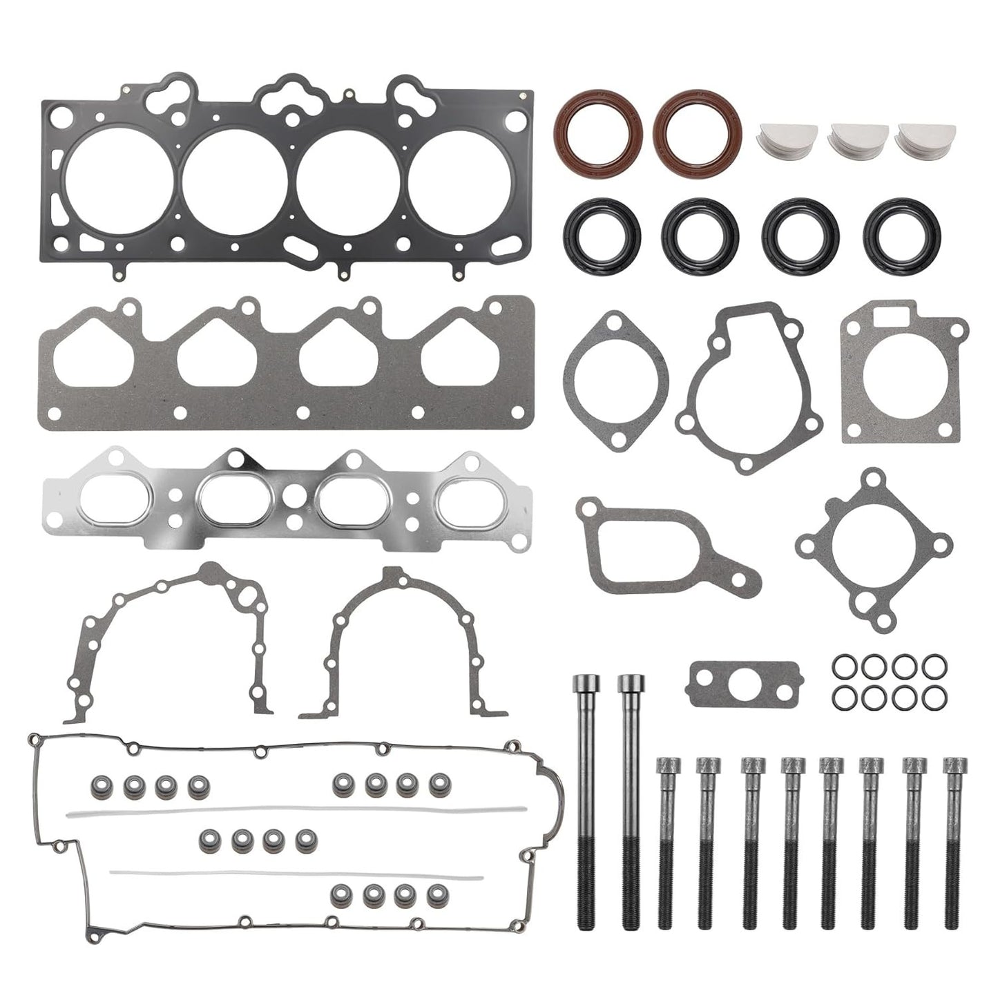 MLS Cylinder Head Gasket Set Fit 2001-12 Hyundai Tucson Tiburon Kia Soul Spectra