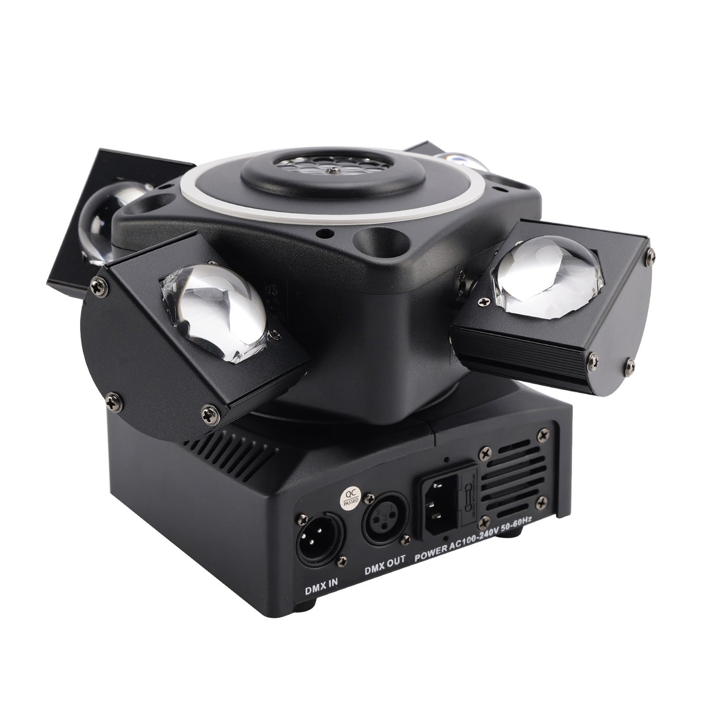 4 Arm Moving Head Light RGBW Beam Laser Disco Ball Light Stage Lighting DMX