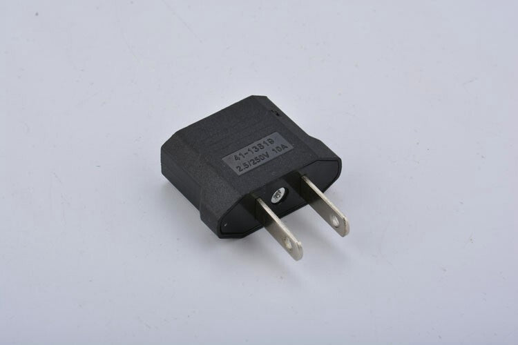 12 PCS EU Euro Europe to US USA Power Jack Wall Plug Converter Travel Adapter Us
