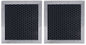 Solid Spare (2) Compatible with Whirlpool 8206230A Microwave Hood Charcoal Filters