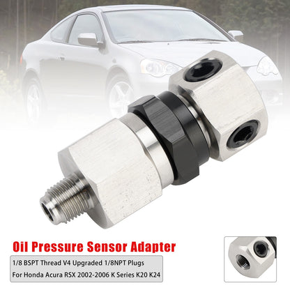 Oil Pressure Sensor Adapter For Honda Acura RSX 2002-2006 K Series K20 K24