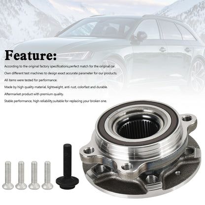 Front Wheel Bearing Hub 8K0407625B For Audi A6 RS6 C7 2011-2017 2016 2015 2014