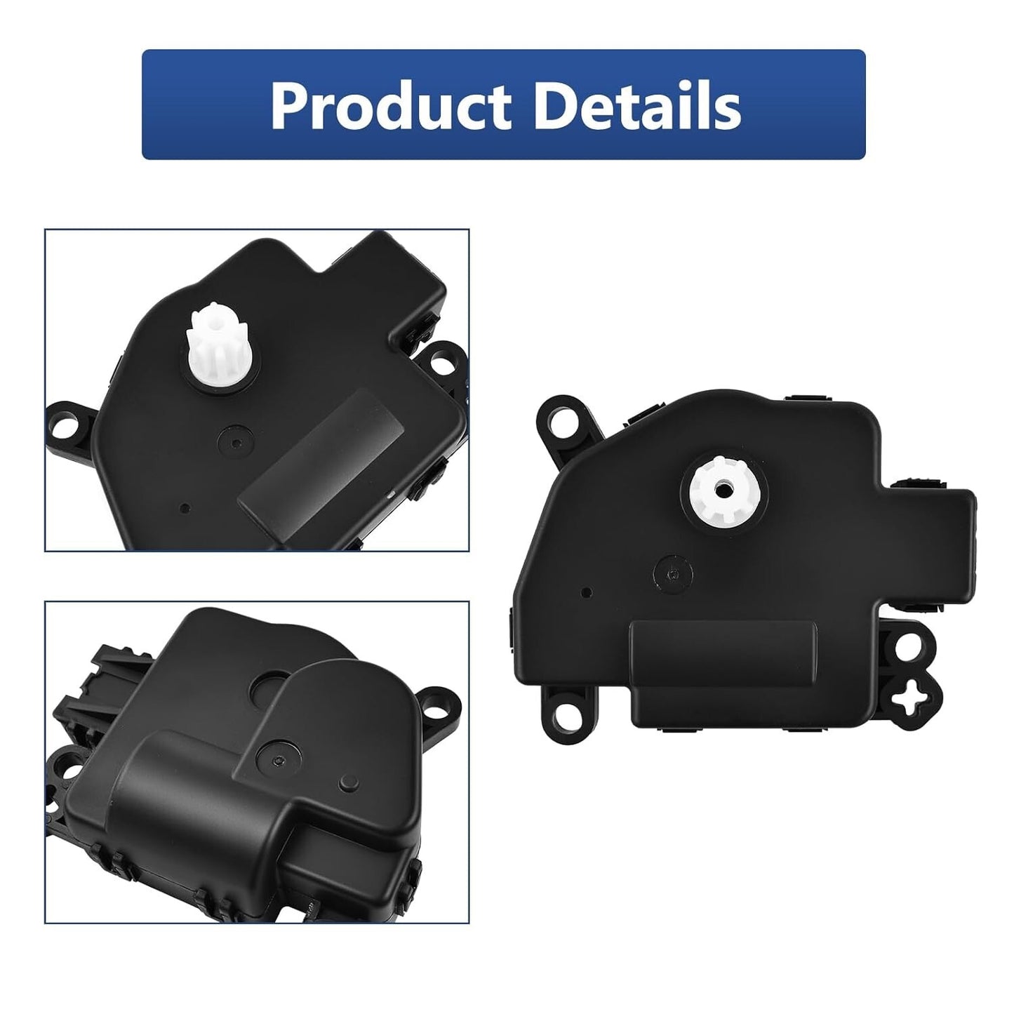 2X HVAC AC Heater Blend Door Actuator For Chrysler Dodge Avenger Jeep Compass